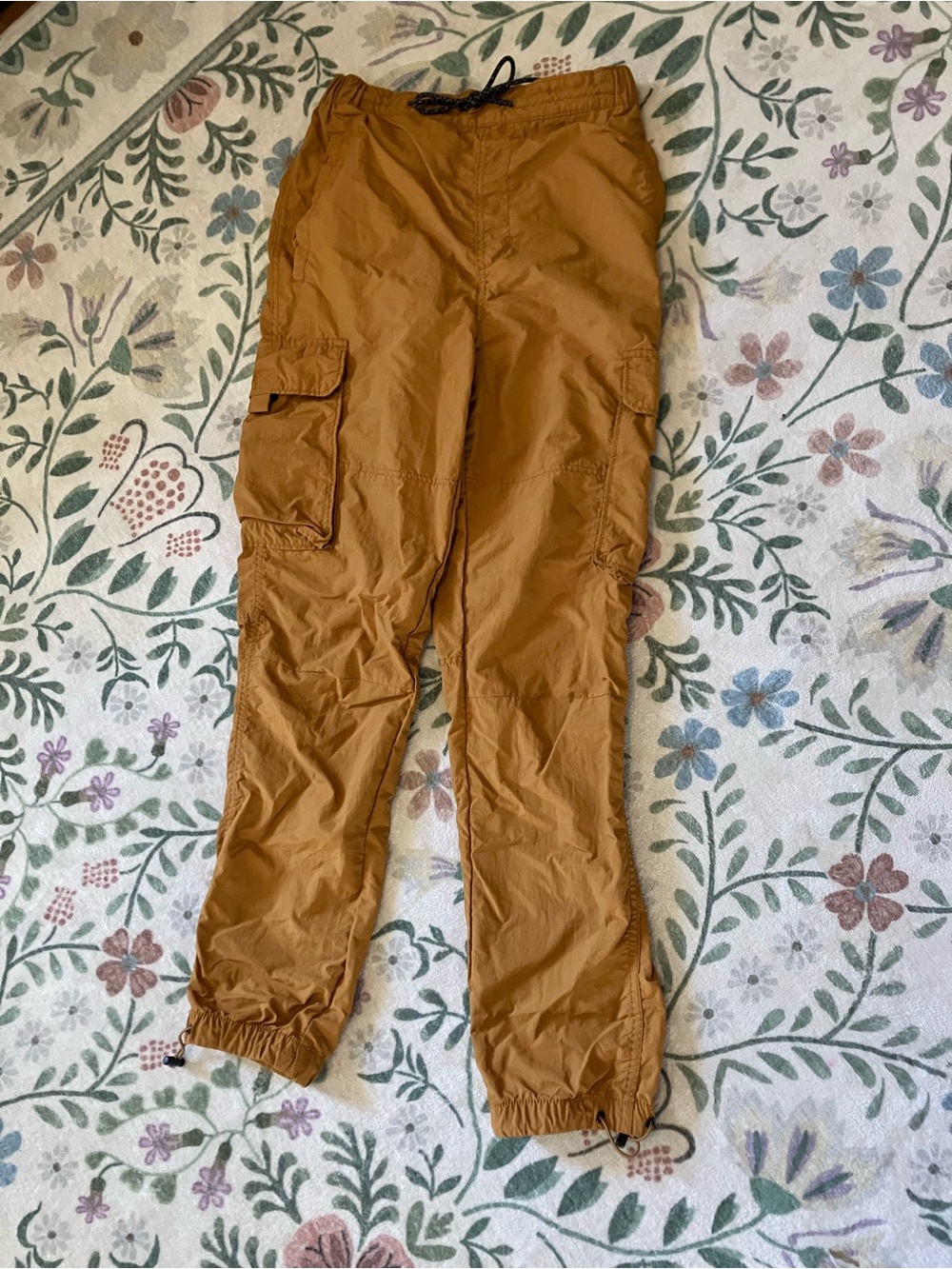 Lckr by foot locker mayday utility Tan Cargo Jogger Pants with Elastic Ankles